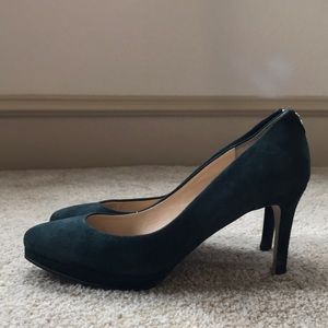 Ivanka Trump Pine Green Heels